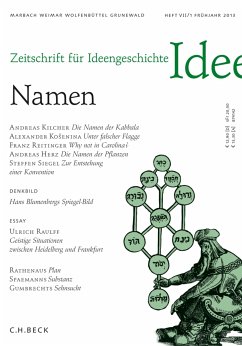 Zeitschrift für Ideengeschichte Heft VII/1 Frühjahr 2013 (eBook, ePUB)