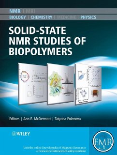 Cover Solid State NMR Studies of Biopolymers (eBook, ePUB)