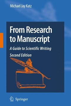 From Research to Manuscript (eBook, PDF) - Katz, Michael Jay