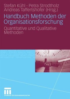 Handbuch Methoden der Organisationsforschung (eBook, PDF)