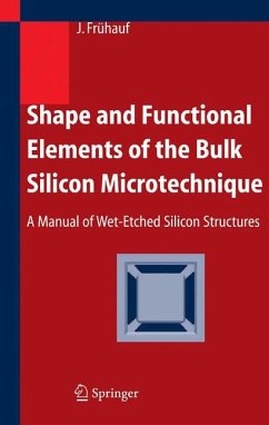 Shape and Functional Elements of the Bulk Silicon Microtechnique (eBook, PDF) - Frühauf, Joachim