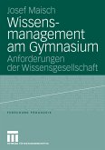 Wissensmanagement am Gymnasium (eBook, PDF)