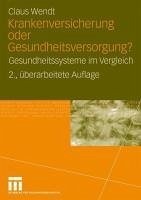 Cover Krankenversicherung oder Gesundheitsversorgung? (eBook, PDF)