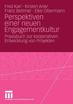 Perspektiven einer neuen Engagementkultur (eBook, PDF) - Karl, Fred; Aner, Kirsten; Bettmer, Franz; Olbermann, Elke