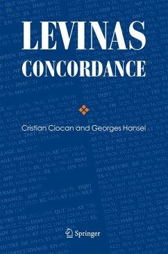 Levinas Concordance (eBook, PDF) - Ciocan, Cristian; Hansel, Georges