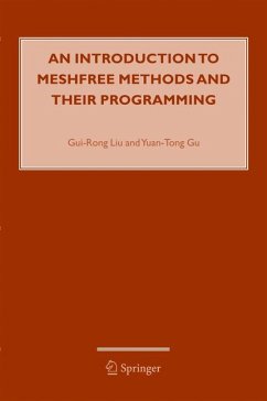 An Introduction to Meshfree Methods and Their Programming (eBook, PDF) - Liu, G.R.; Gu, Y.T.