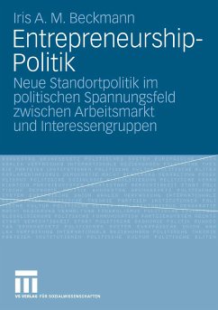 Entrepreneurship-Politik (eBook, PDF) - Beckmann, Iris A. M.