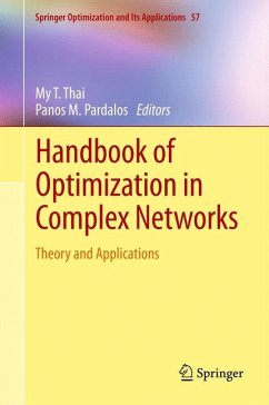 Handbook of Optimization in Complex Networks (eBook, PDF)