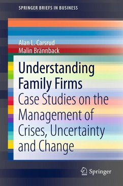 Understanding Family Firms (eBook, PDF) - Carsrud, Alan L.; Brännback, Malin