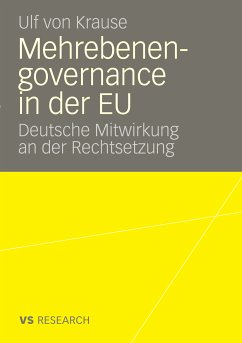 Mehrebenengovernance in der EU (eBook, PDF) - von Krause, Ulf