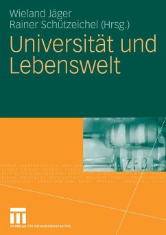 Universität und Lebenswelt (eBook, PDF)