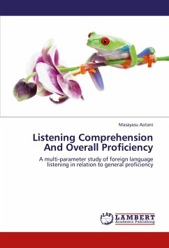 Listening Comprehension And Overall Proficiency - Aotani, Masayasu