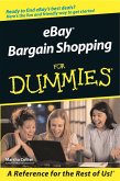 eBay Bargain Shopping For Dummies (eBook, PDF)