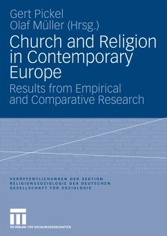 Church and Religion in Contemporary Europe (eBook, PDF)