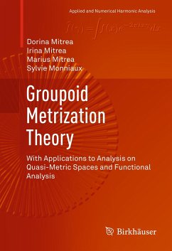 Groupoid Metrization Theory (eBook, PDF) - Mitrea, Dorina; Mitrea, Irina; Mitrea, Marius; Monniaux, Sylvie