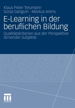 E-Learning in der beruflichen Bildung (eBook, PDF) - Treumann, Klaus Peter; Ganguin, Sonja; Arens, Markus