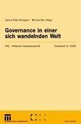 Governance in einer sich wandelnden Welt (eBook, PDF) Governance in einer sich wandelnden Welt (eBook, PDF)