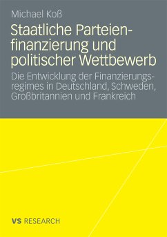 Staatliche Parteienfinanzierung und politischer Wettbewerb (eBook, PDF) - Koß, Michael