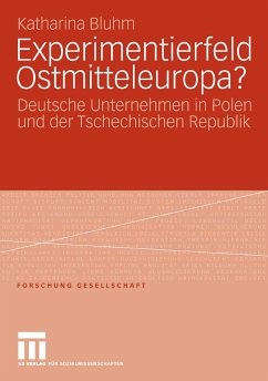 Experimentierfeld Ostmitteleuropa? (eBook, PDF) - Bluhm, Katharina