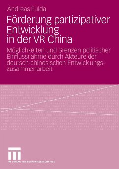 Förderung partizipativer Entwicklung in der VR China (eBook, PDF) - Fulda, Andreas