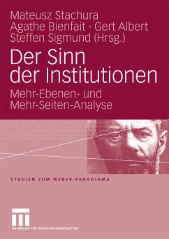 Der Sinn der Institutionen (eBook, PDF)