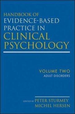 Handbook of Evidence-Based Practice in Clinical Psychology, Volume 2, Adult Disorders (eBook, ePUB) - Hersen, Michel; Sturmey, Peter