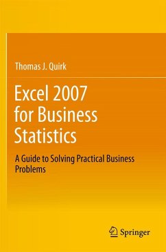 Excel 2007 for Business Statistics (eBook, PDF) - Quirk, Thomas J