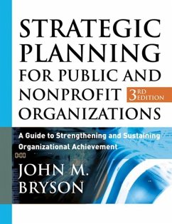 Strategic Planning for Public and Nonprofit Organizations (eBook, PDF) - Bryson, John M.