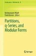 Partitions, q-Series, and Modular Forms... - Bild 1