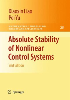 Absolute Stability of Nonlinear Control Systems (eBook, PDF) - Liao, Xiaoxin; Yu, Pei