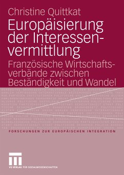 Europäisierung der Interessenvermittlung (eBook, PDF) - Quittkat, Christine