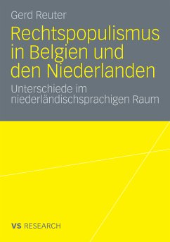 Rechtspopulismus in Belgien und den Niederlanden (eBook, PDF) - Reuter, Gerd