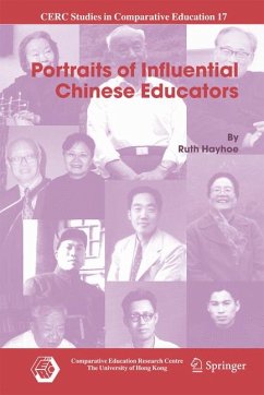 Portraits of Influential Chinese Educators (eBook, PDF) - Hayhoe, Ruth