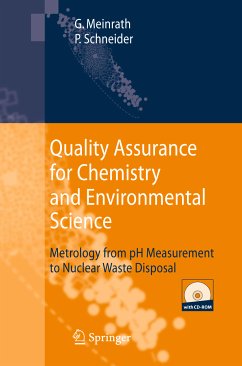 Quality Assurance for Chemistry and Environmental Science (eBook, PDF) - Meinrath, Günther; Schneider, Petra