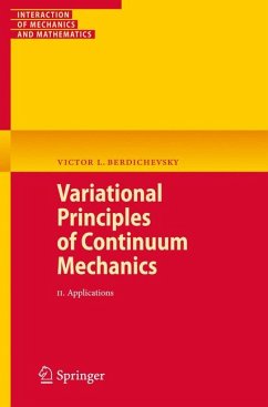 Variational Principles of Continuum Mechanics (eBook, PDF) - Berdichevsky, Victor