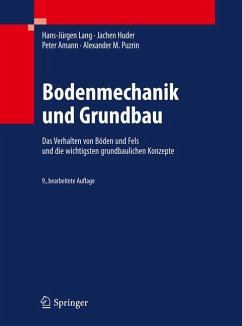 Bodenmechanik und Grundbau (eBook, PDF) - Lang, Hans-Jürgen; Huder, Jachen; Amann, Peter; Puzrin, Alexander M.