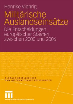 Militärische Auslandseinsätze (eBook, PDF) - Viehrig, Henrike