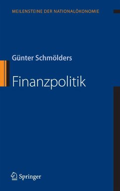 Finanzpolitik (eBook, PDF) - Schmölders, Günter
