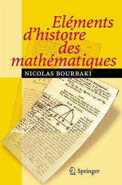 Eléments d'histoire des mathématiques (eBook, PDF) Cover Eléments d'histoire des mathématiques (eBook, PDF)