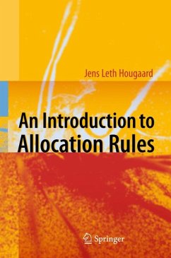 An Introduction to Allocation Rules (eBook, PDF) - Hougaard, Jens Leth