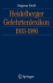 Heidelberger Gelehrtenlexikon 1933-1986 (eBook, PDF)