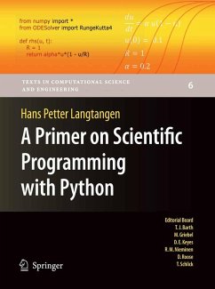 A Primer on Scientific Programming with Python (eBook, PDF) - Langtangen, Hans Petter