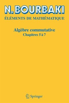 Algèbre commutative (eBook, PDF) - Bourbaki, N.