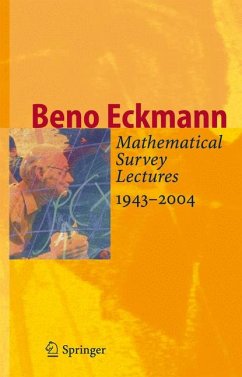 Mathematical Survey Lectures 1943-2004 (eBook, PDF) - Eckmann, Beno