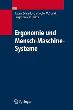 Cover Ergonomie und Mensch-Maschine-Systeme (eBook, PDF)