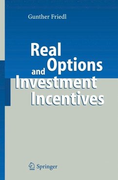 Real Options and Investment Incentives (eBook, PDF) - Friedl, Gunther