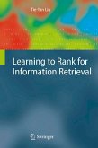 Learning to Rank for Information Retrieval (eBook, PDF)