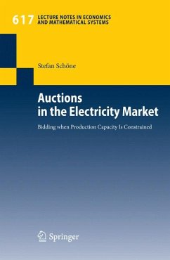 Auctions in the Electricity Market (eBook, PDF) - Schöne, Stefan