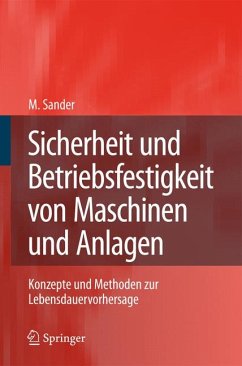 Sicherheit und Betriebsfestigkeit von Maschinen und Anlagen (eBook, PDF) - Sander, Manuela