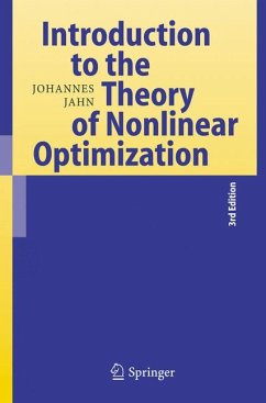 Introduction to the Theory of Nonlinear Optimization (eBook, PDF) - Jahn, Johannes